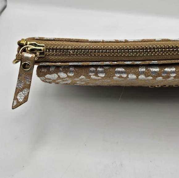 Lodis Leather Cheetah Print Wallet - Picture 11 of 12